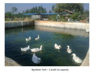 Big Water Tank – 1.2Lakh Lts capacity
 