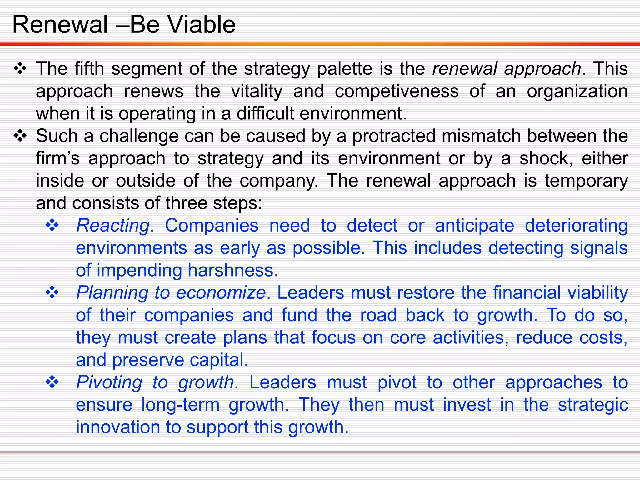 Your strategy needs a strategy | PDF