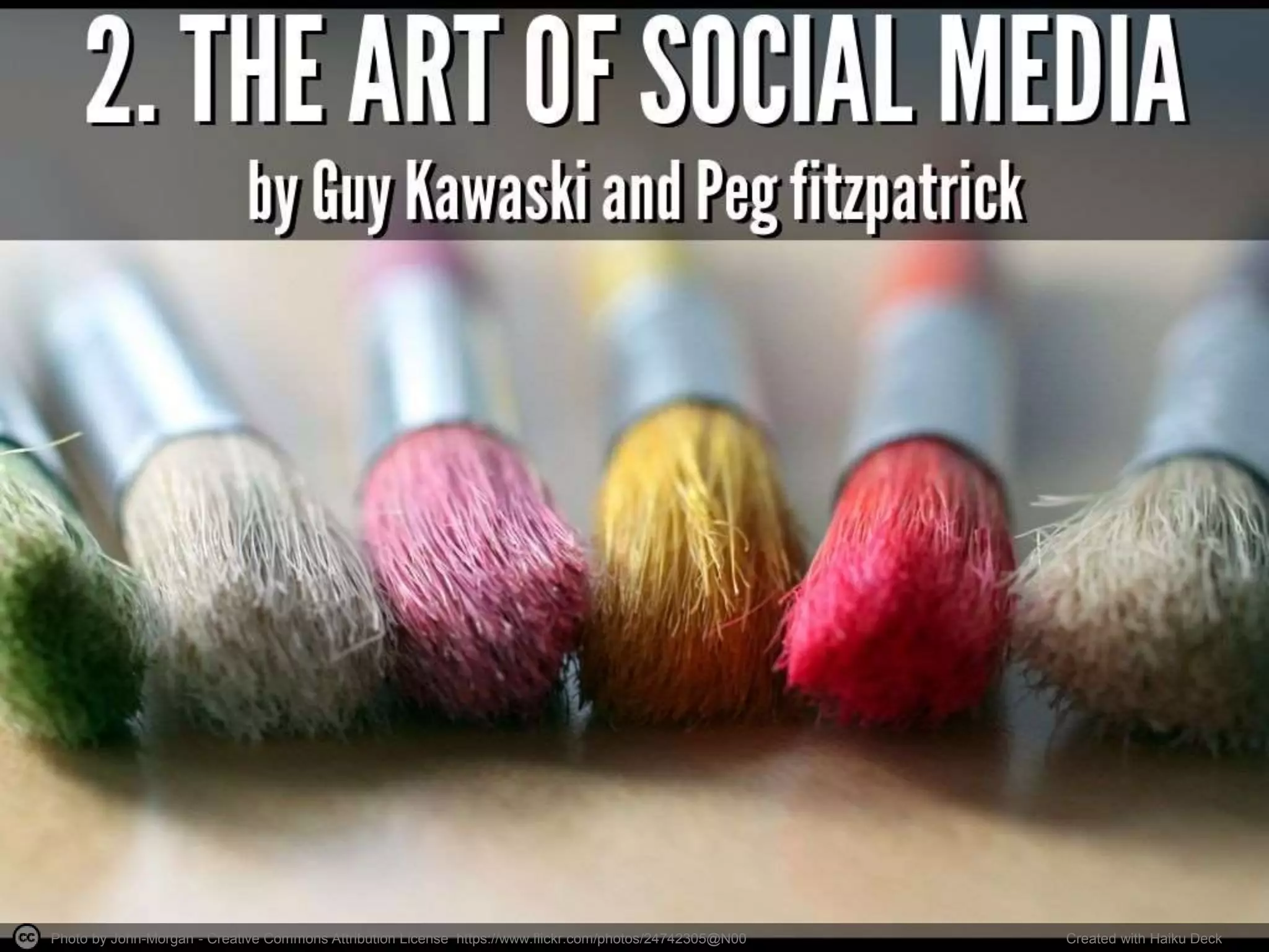 Photo by John-Morgan - Creative Commons Attribution License https://www.flickr.com/photos/24742305@N00 Created with Haiku Deck
 