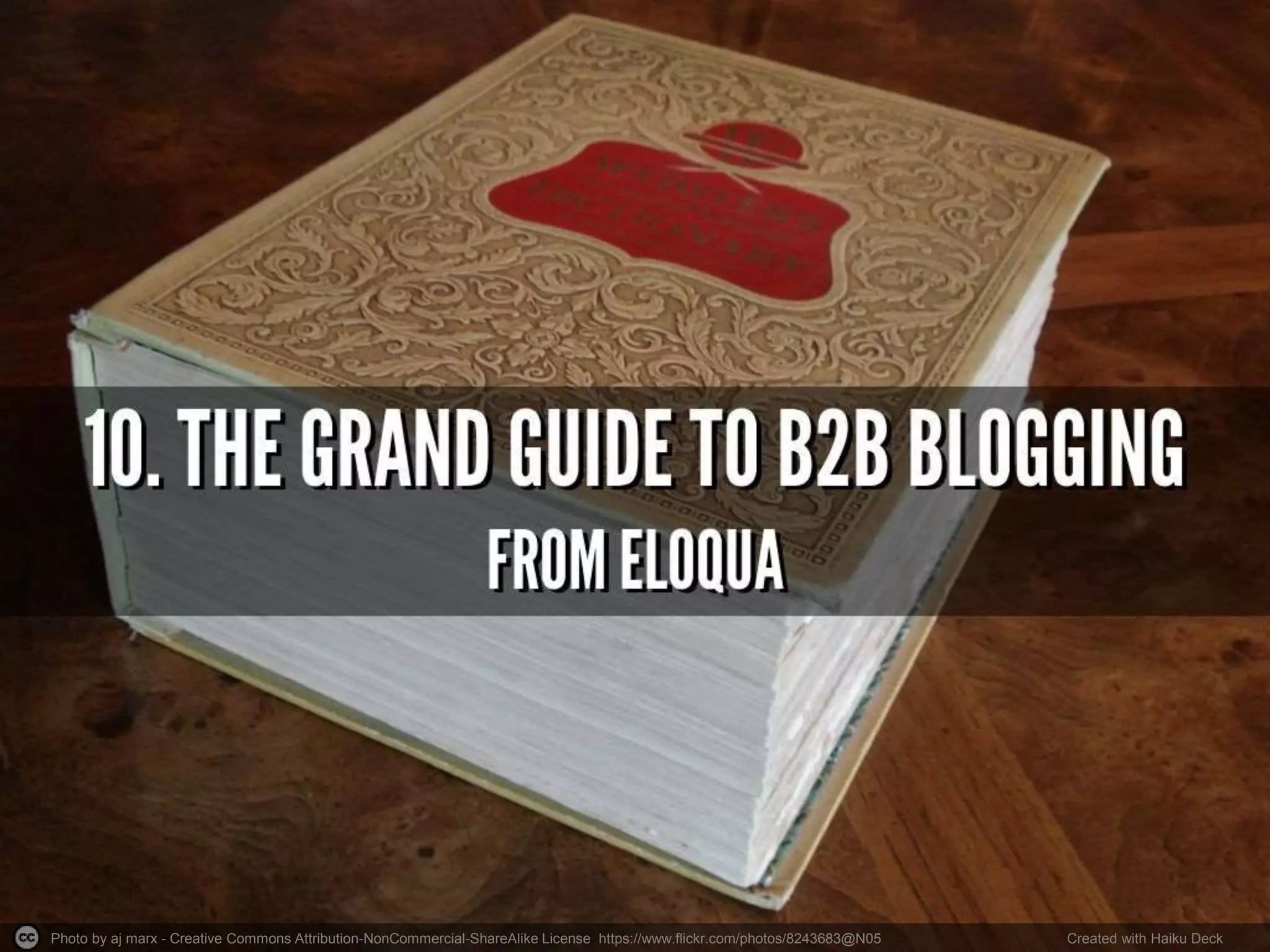 Photo by aj marx - Creative Commons Attribution-NonCommercial-ShareAlike License https://www.flickr.com/photos/8243683@N05 Created with Haiku Deck
 