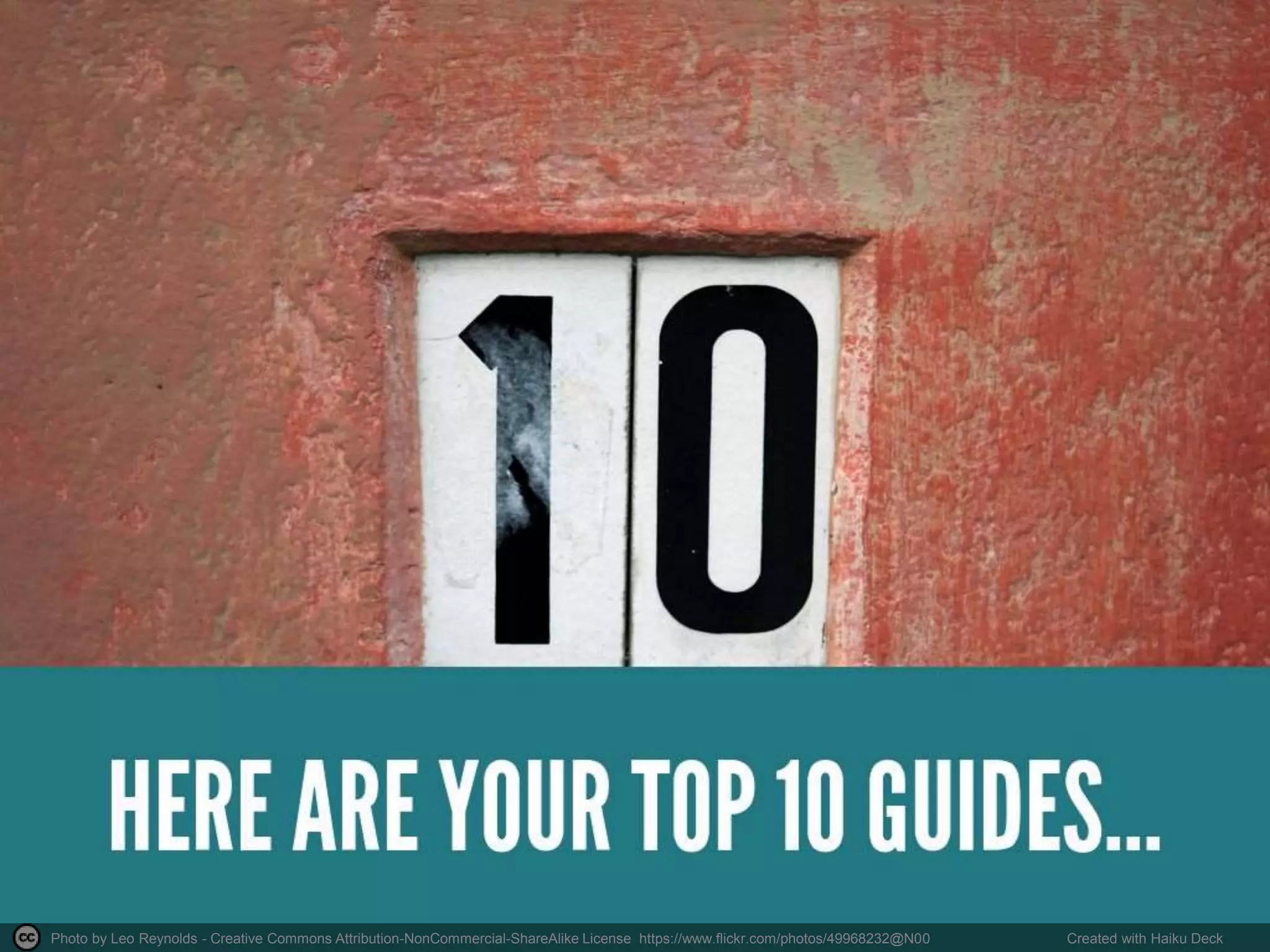 Photo by Leo Reynolds - Creative Commons Attribution-NonCommercial-ShareAlike License https://www.flickr.com/photos/49968232@N00 Created with Haiku Deck
 