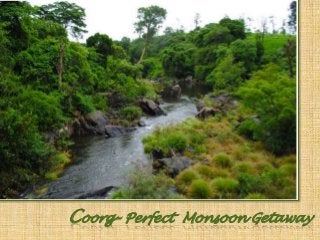 Coorg- Perfect Monsoon Getaway
 