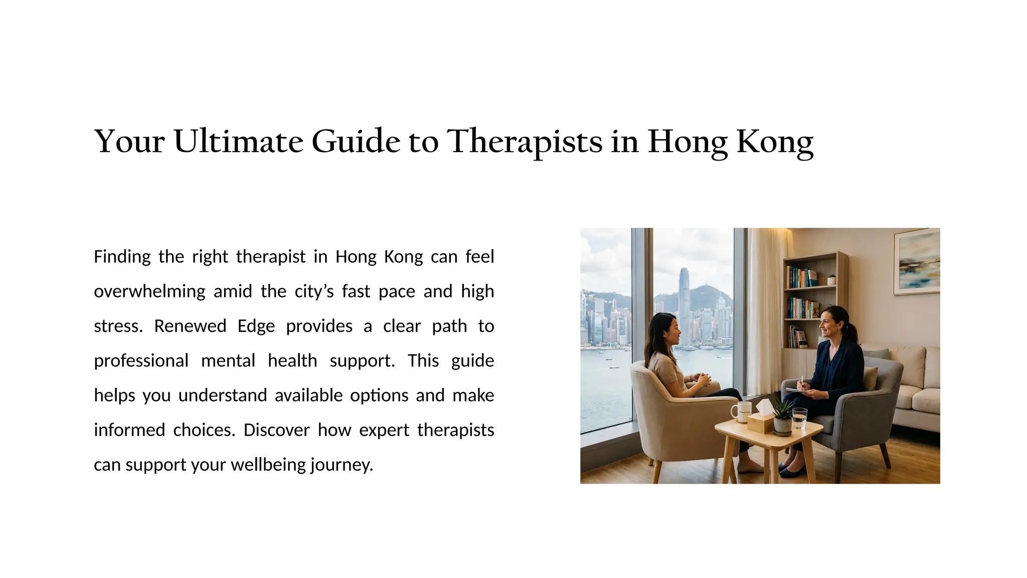 Your Ultimate Guide to Therapists in Hong Kong
