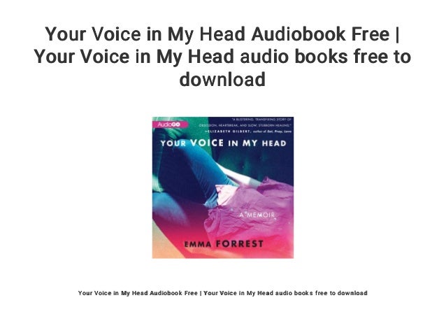 your voice in my head book