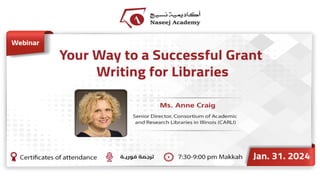 Your Way to a Successful Grant Writing for Libraries _ٍSlides.pdf