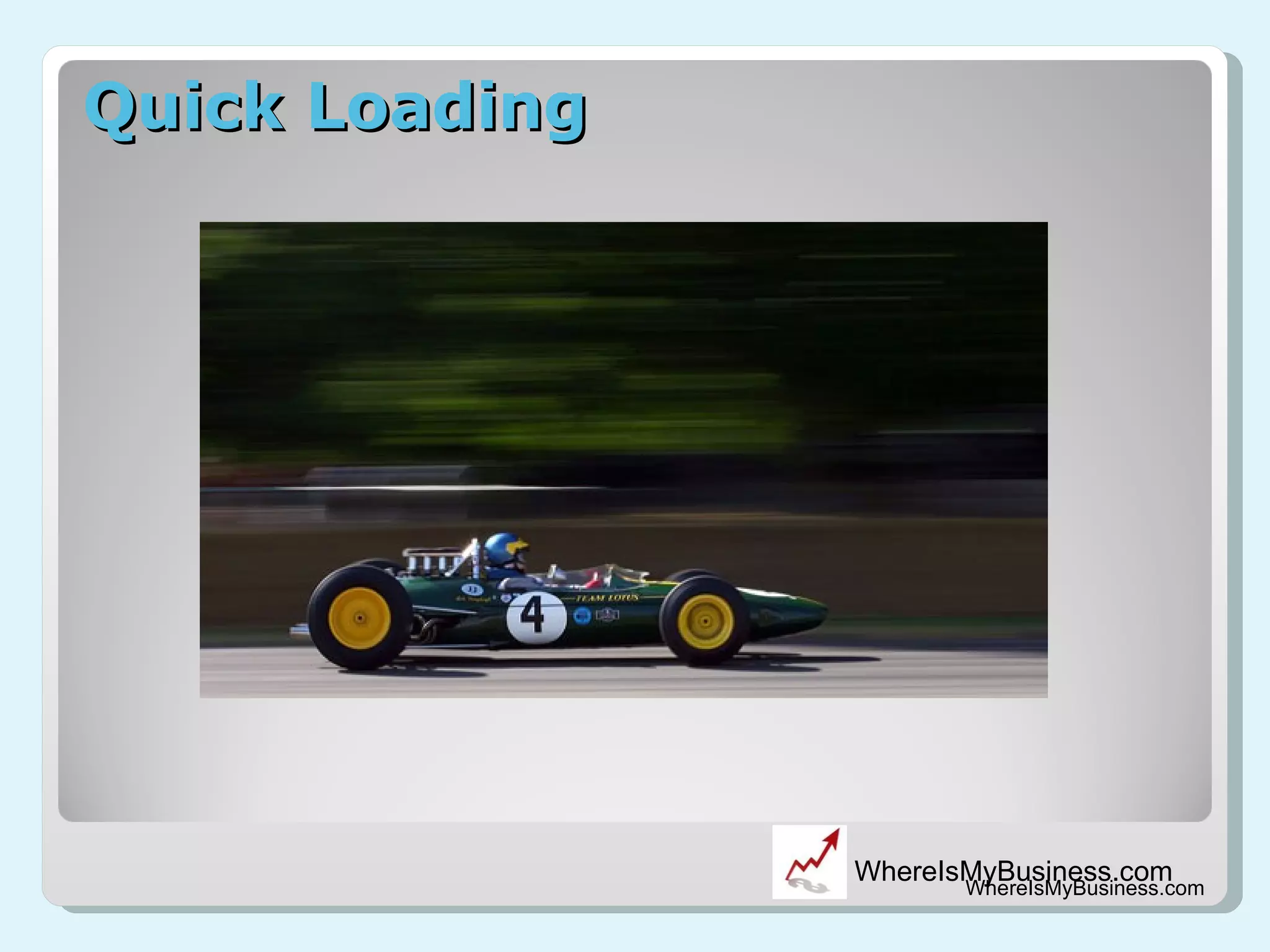 Quick Loading WhereIsMyBusiness.com 