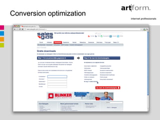 Conversion optimization
 