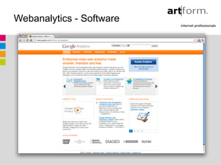 Webanalytics - Software
 