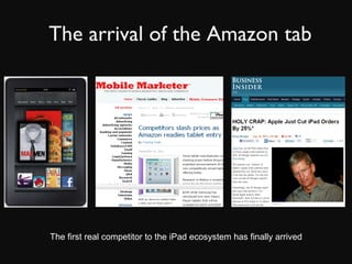 The arrival of the Amazon tab The first real competitor to the iPad ecosystem has finally arrived 