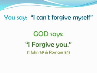 You say vs. God says | PPSX