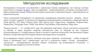 YouScan: украинские банки в соцмедиа
