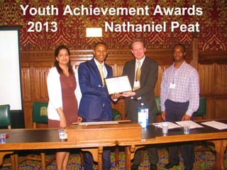 07/21/13
Youth Achievement Awards
2013 Nathaniel Peat
 