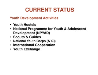 Youth Affairs in the 12th Plan (2012 - 2017) | PDF