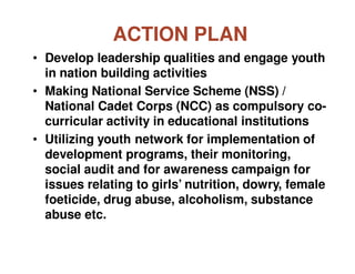 Youth Affairs in the 12th Plan (2012 - 2017) | PDF