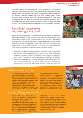 Youth and agriculture | PDF