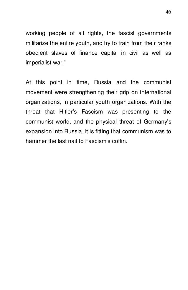 Youth And Globalism A Perspective