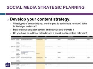 Creating A Social Media Strategy