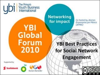 YBI Best Practices for Social Network Engagement 