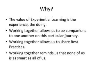 Look Closely Read the scenario provided to your group. Scenarios have been distributed randomly, and may or may not be similar to an experience with which someone in your group  has been connected Try to refrain from assessing the scenario or “filling in blanks”  