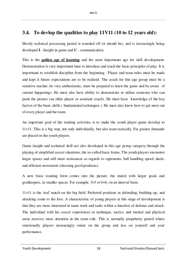 Youth development strategy