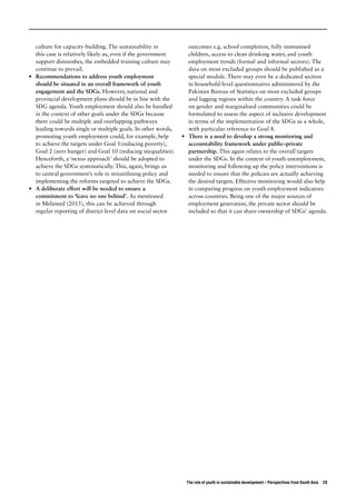 Youth employment & sustainable development | PDF