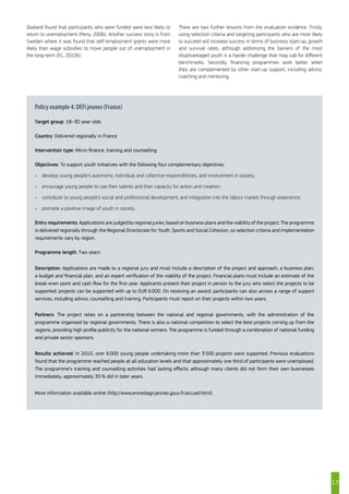 Youth Entrepreneurship Policy Brief | PDF