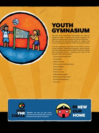 Youth gymnasium poster copy