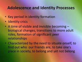 Youth, Identity, and Digital Media | PPTX