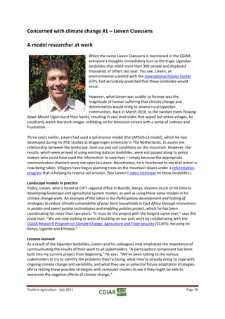 Growing Talents: Youth in Agriculture