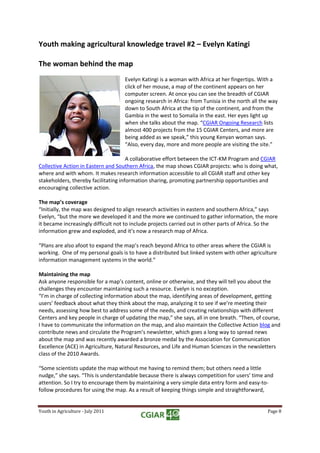 Growing Talents: Youth in Agriculture