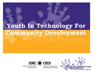 Youth In Technology For Community Development  