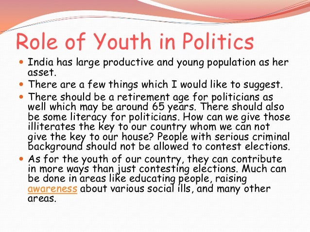 Current political scenario in india essay