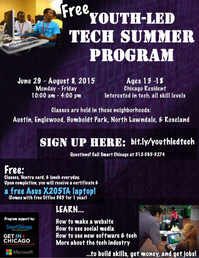 Youthled Tech Summer Program