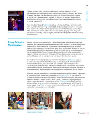 Maker Explorations Youth Makerspace Playbook | PDF