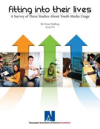 A Survey of Three Studies About Youth Media Usage
By Vivian Vahlberg
Spring 2010
 