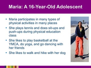 The Physical activity guidelines for Children and Adolescents | PPT