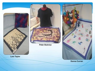 Peter Buknicz
Donna Curran
Lara Taylor
 