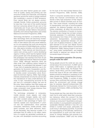 Youth and Climate Change - United Nations World Youth Report | PDF