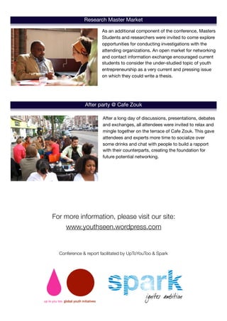 Youth SEEN Conference Report