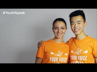 LET YOUR VOICE BE HEARD 
STARTING SEPTEMBER 23 
