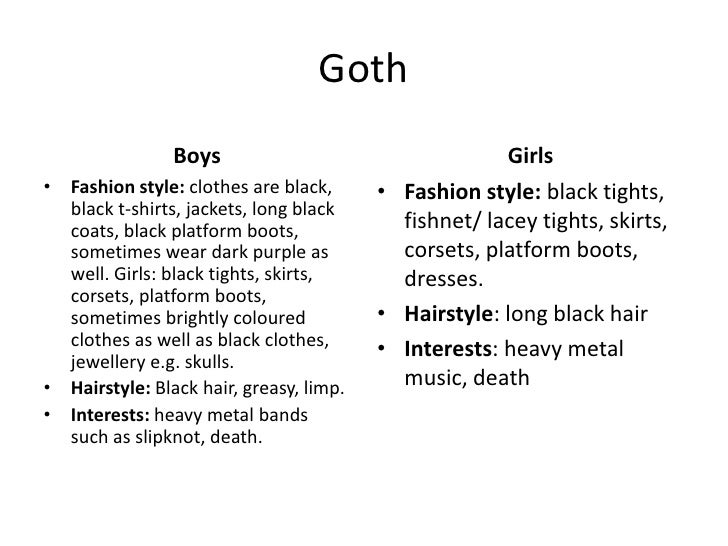 Youth Subcultures