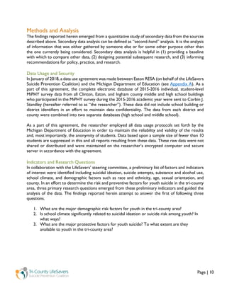 Page | 10
Methods and Analysis
The findings reported herein emerged from a quantitative study of secondary data from the s...