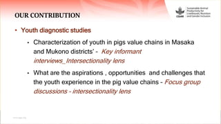 Sustainable Animal Productivity for Livelihoods, Nutrition and Gender Inclusion (SAPLING)
