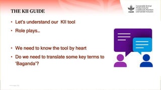 Sustainable Animal Productivity for Livelihoods, Nutrition and Gender Inclusion (SAPLING)