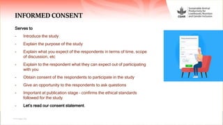 Sustainable Animal Productivity for Livelihoods, Nutrition and Gender Inclusion (SAPLING)