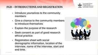 Sustainable Animal Productivity for Livelihoods, Nutrition and Gender Inclusion (SAPLING)