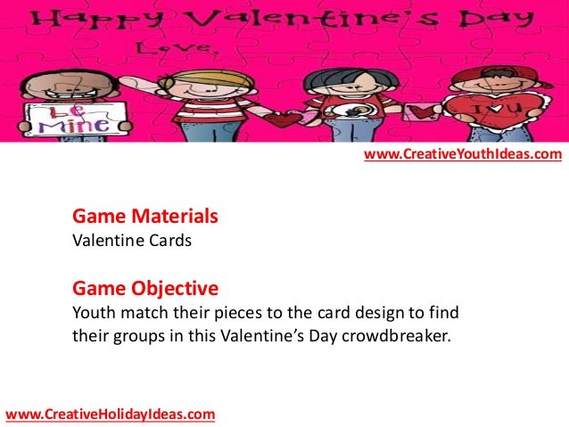 Youth Valentines Ideas - Valentine Card Puzzler