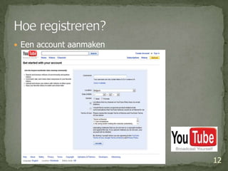Een account aanmaken12Hoe registreren?