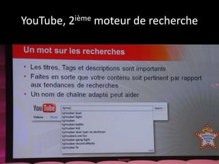 YouTube, 2ième moteur de recherche