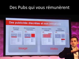 Des Pubs qui vous rémunèrent